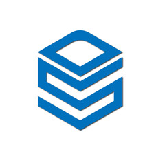 Web line modern color full letter logo design