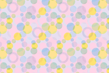 Cute vector pattern with faded dots. Smooth geometric texture. Pink abstract background. Design suitable for wallpaper, decoration, background, paper fabric, etc.
