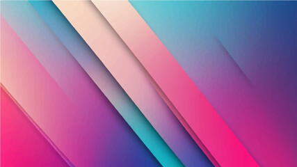 Fototapeta premium Abstract gradient diagonal lines background.