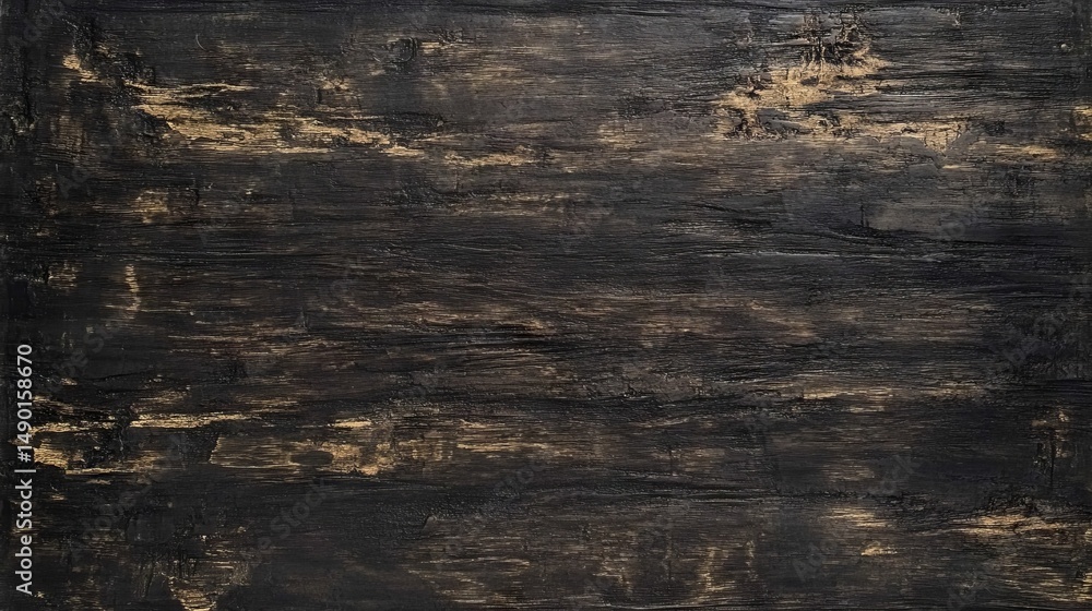 Poster dark wood background with a blank, old-fashioned texture. great for adding your own design.