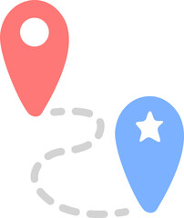 지도, 경로, 핀, 위치표시, 도착지, 이동경로, 점선, 별표시, 탐색, 지도표시, 위치안내, 출발지, 경로안내, 도로정보, 지도디자인, 탐험도구, 장소이동, 위치지정, 방향안내, 여행경로, 목적지정보, 지도아이템, 포인트표시, 이동노선, 지리경로
