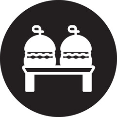 burger gradient icon