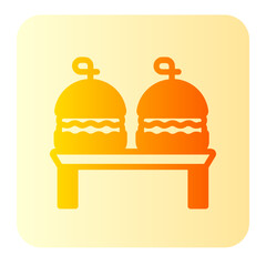 burger gradient icon