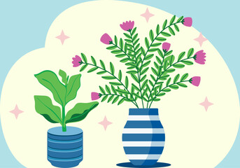 Vase Concept Illustration