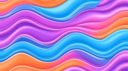 A wavy wallpaper embossed with flowing gradient textures

