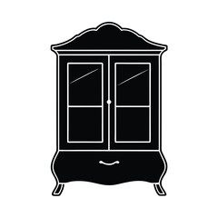 vintage china cabinet furniture art