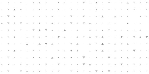 Dark Silver, Gray vector cover in polygonal style. Modern abstract illustration with colorful triangles.