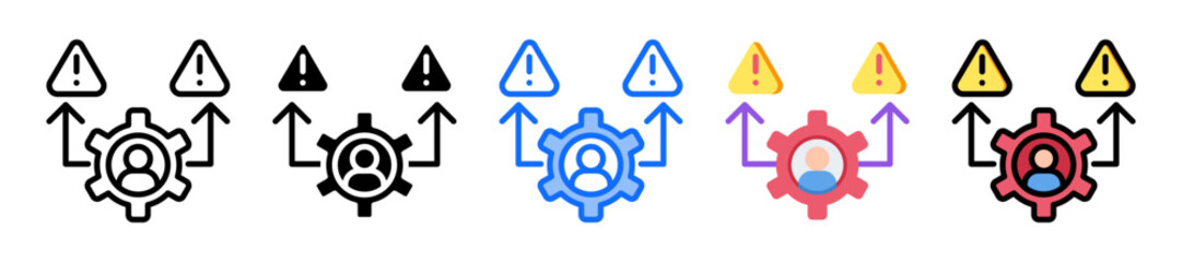 Risk Management Icon