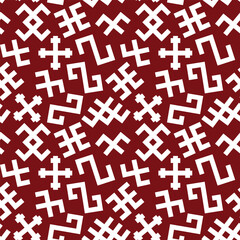 Latvian symbols pattern for your design