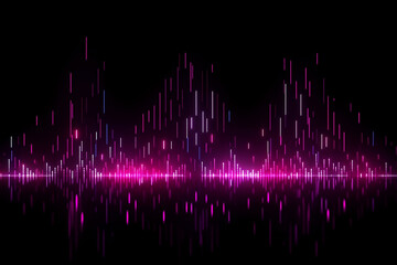 Neon Glowing Energy Line Effects– Abstract Light Streaks and FX Overlays on Dark Background