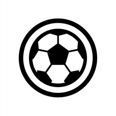 Obraz premium Soccer ball icon