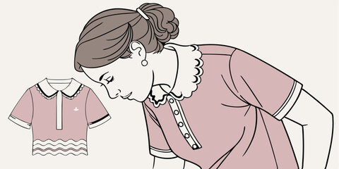 Adorable hand-drawn illustration featuring diverse children and colorful nail designs