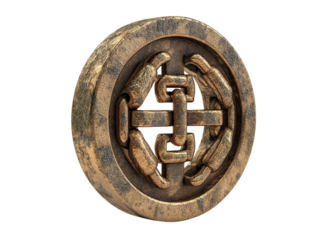 3D Anchored Coin