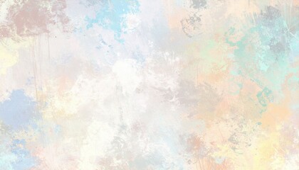 Abstract Pastel Splashed Background