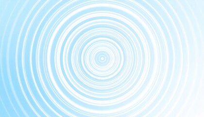 Abstract Light Blue Circles Pattern