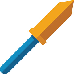 Blue Yellow Modern Tool Icon Design