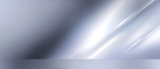 Subtle and sophisticated background design featuring a gradient from pearl to silver, with space for overlay text.