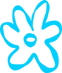 Vibrant Kids Floral Leaf Illustration