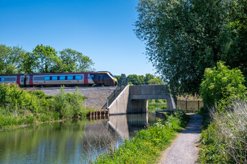 railway bridge over canal