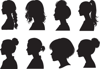 woman side view