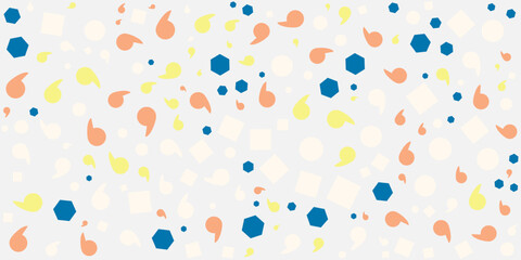 Light Blue, Red vector background with Shining hearts. Decorative shining illustration with hearts on abstract template. Pattern for valentine's ad, booklets.