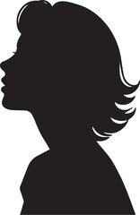 silhouette of a woman