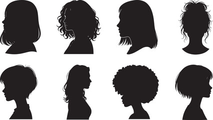 woman side view