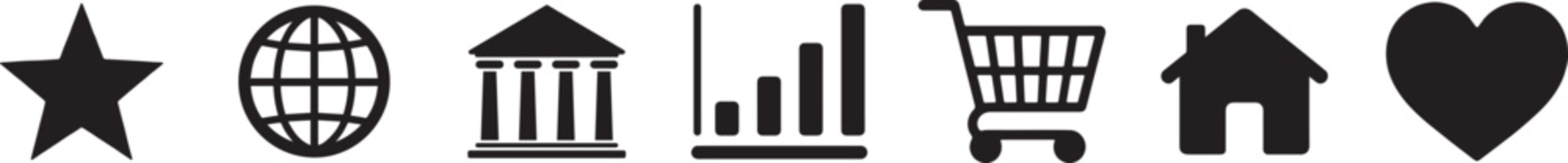 Businesses icons