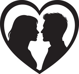 Silhouette of Couple