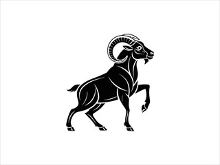 Fototapeta premium Ram logo set design vector
