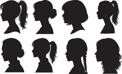 woman side view