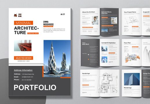 Architecture Portfolio Layout