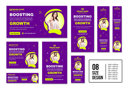 Business Web Banner Design Layout