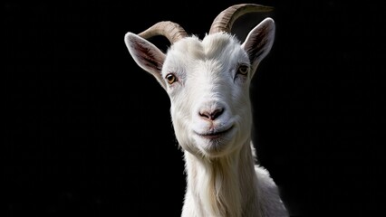 Fototapeta premium portrait of a goat