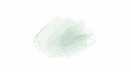 Green watercolor background with copyspace for your design. vector.