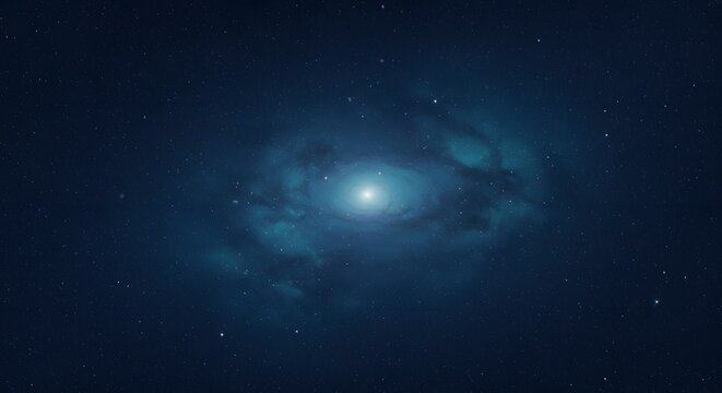 Starry navy galaxy backdrop featuring soft cosmic swirls, perfect for digital art, app backgrounds, or astronomy-inspired visuals.