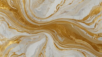 Obraz premium Fluid Marble Ink Flow