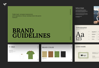 Brand Guideline Presentation Layout