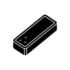 Eraser Icon Outline Vector Illustration