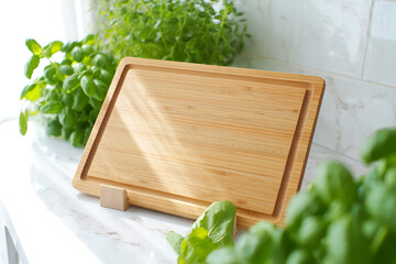 Bamboo Cutting Board Kitchen Prep