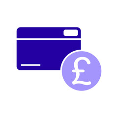Icon a credit card, isolated against a clean background.