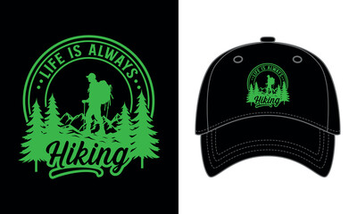 Fototapeta premium Hiking cap design