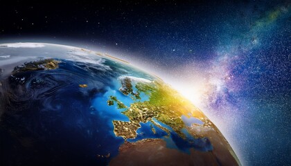 Fototapeta premium earth and space