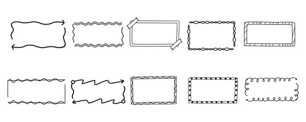 Doodle Frame Set