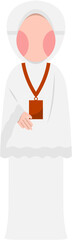 Female Character Of Pilgrim Hajj