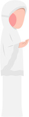 Female Character Of Pilgrim Hajj