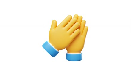 Clapping hands image