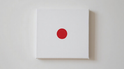 red circle on a paper