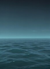 Fototapeta premium Subtle light blue to deep teal gradient, evokes tranquil ocean depths , background, backdrop, ombre