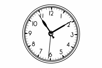 wall clock vector